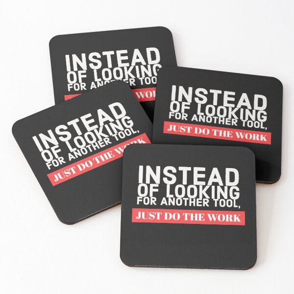 Item preview, Just do the work - (White Text) designed and sold by lordyswiss.