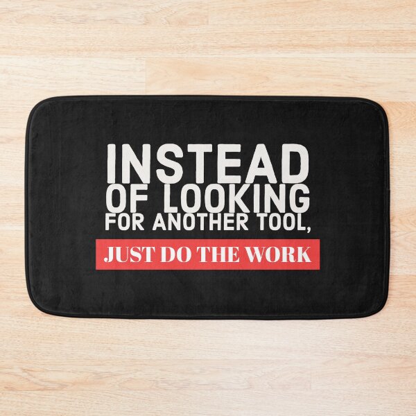 Item preview, Just do the work - (White Text) designed and sold by lordyswiss.