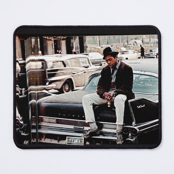 Item preview, Harlem Art of Young Man on Cadillac Fleetwood  designed and sold by harlemstyles.