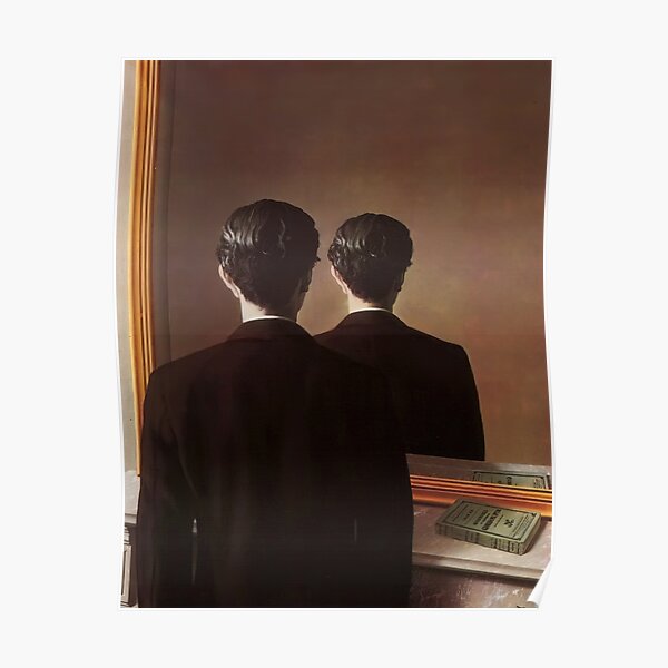 A ne pas reproduire (La reproduction interdite) de René Magritte Poster