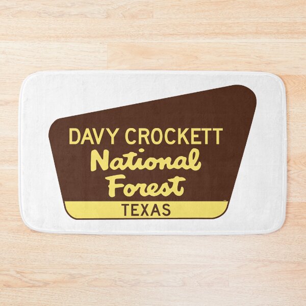 Item preview, Davy Crockett National Forest Texas Laptop Luggage Bumper  designed and sold by DESTINATIONS DECAL.