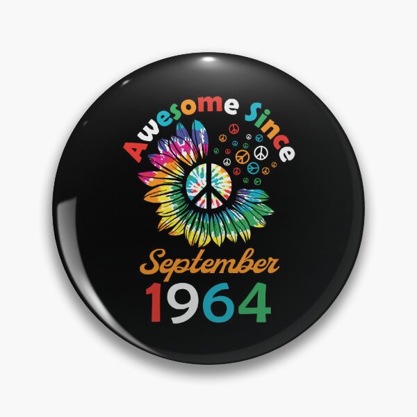 Item preview, Funny Birthday Quote, Awesome Since September 1964, Retro Birthday designed and sold by Estrytee.