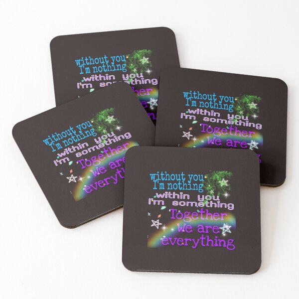 Item preview, Without  you I'm nothing , within you I'm something , Together we are everything Motivational words designed and sold by tintingouw.