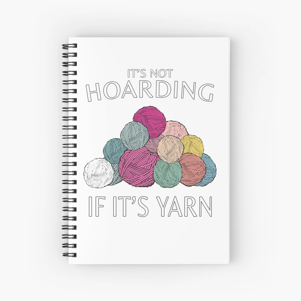 Yarny Things Notebook, Crochet Notebook, Crochet Journal, Crochet Project  Journal, Gifts for Crocheters, Crochet Notes, Crocheter Gift 