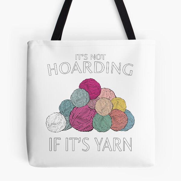 Item preview, Yarn Quote Knitting Funny Crochet Quote Crafts Sayings designed and sold by sillyquestions.