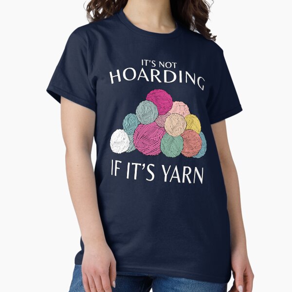 Item preview, Yarn Quote Knitting Funny Crochet Quote Crafts Sayings designed and sold by sillyquestions.