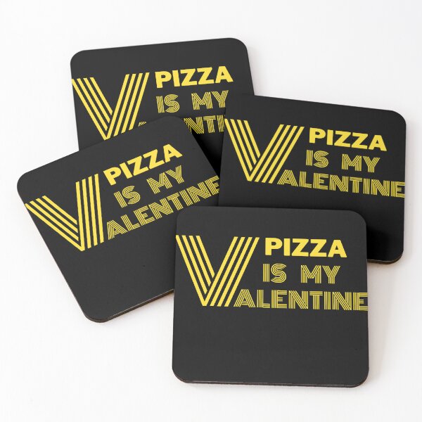 Item preview, Pizza is my valentine funny valentines  designed and sold by miriamyk.