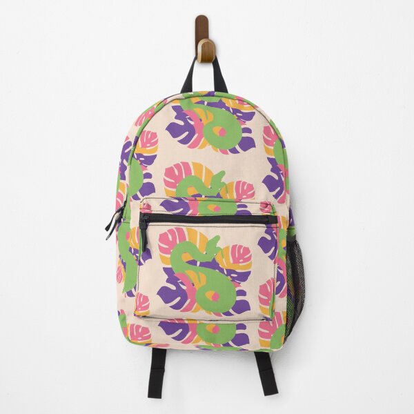 Item preview, Snake in the Tropics Colour Monstera Leaves designed and sold by Nerdynoods.