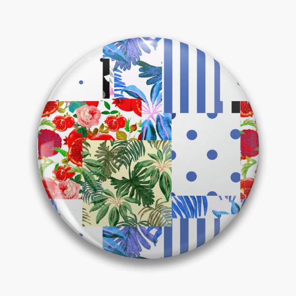 Item preview, Italian,Sicilian art,patchwork,summer,Flowers designed and sold by MariaMarinova.
