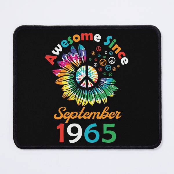Item preview, Funny Birthday Quote, Awesome Since September 1965, Retro Birthday designed and sold by Estrytee.