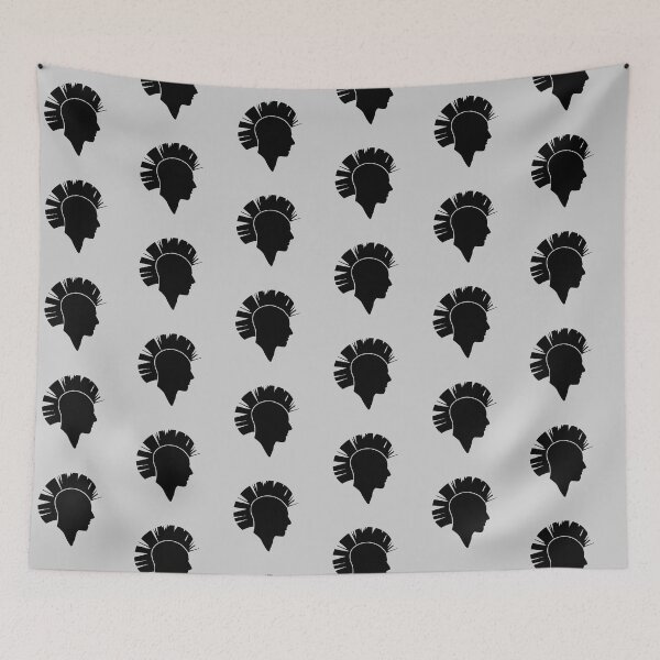 Item preview, My classic punk mohawk drawing  designed and sold by Blondiabshop.