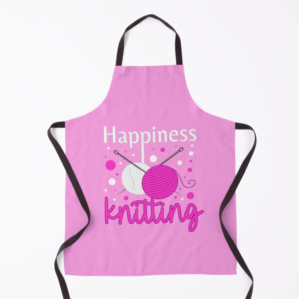Item preview, Happiness Is Knitting Cute Quote Yarn Crafts Quoote designed and sold by sillyquestions.