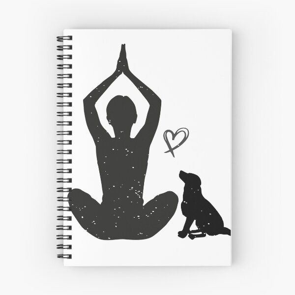 Item preview, yoga y un perro designed and sold by jouda21.