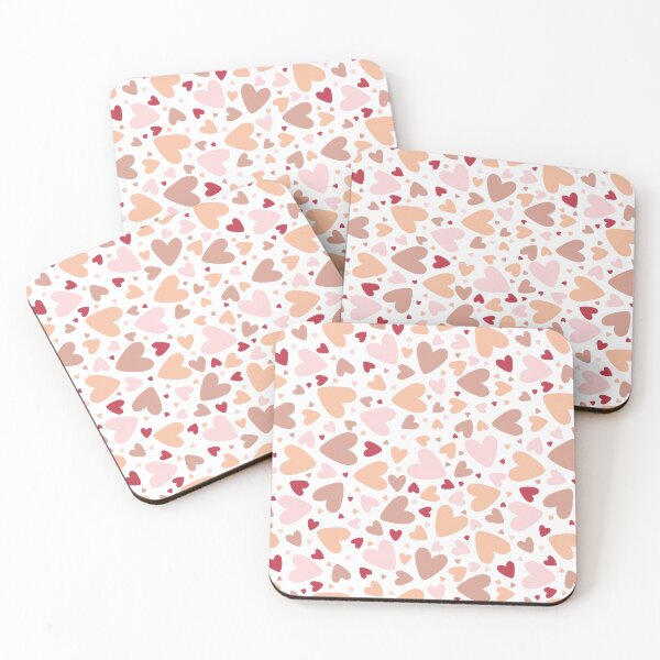 Item preview, Soft Pink Hearts Pattern designed and sold by KarolinaPaz.
