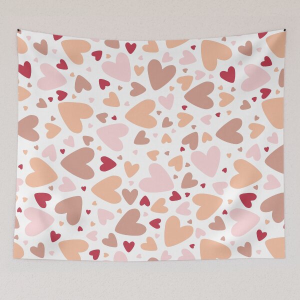 Item preview, Soft Pink Hearts Pattern designed and sold by KarolinaPaz.
