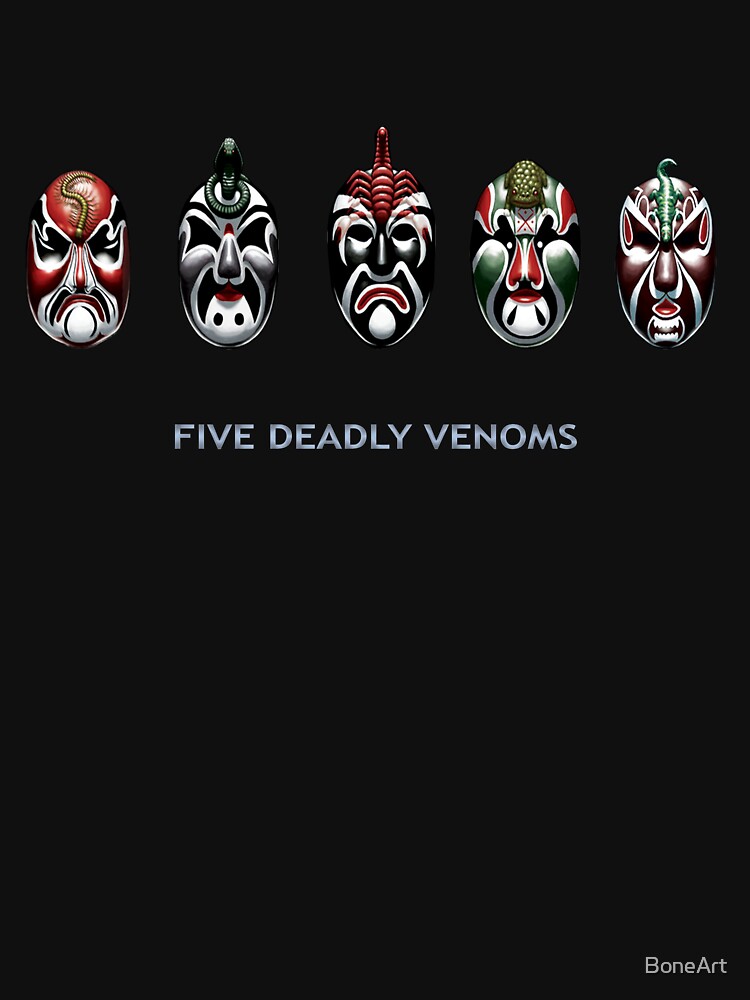 "Deadly Venoms" Tshirt for Sale by BoneArt Redbubble anime t