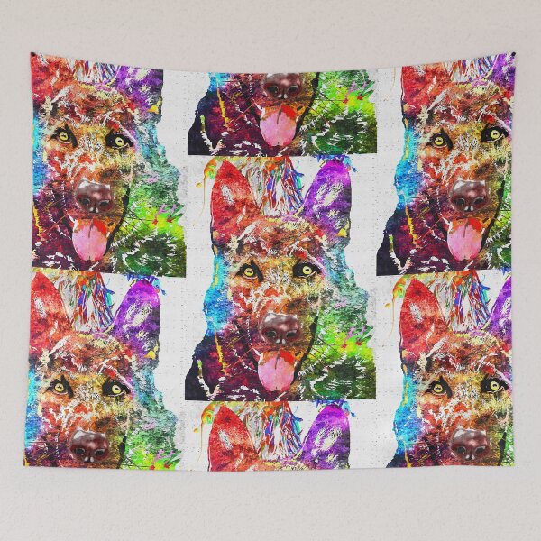 Item preview, German Shepherd Alsatian Grunge designed and sold by Daniel Janda.