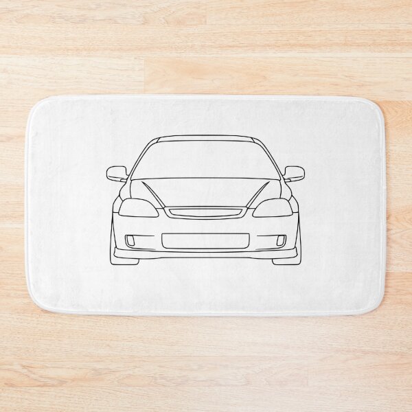 Item preview, Honda Civic 6th gen EK Civic black lines designed and sold by EdimDesign.