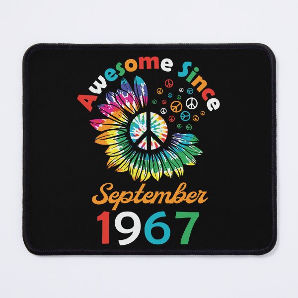 Item preview, Funny Birthday Quote, Awesome Since September 1967, Retro Birthday designed and sold by Estrytee.