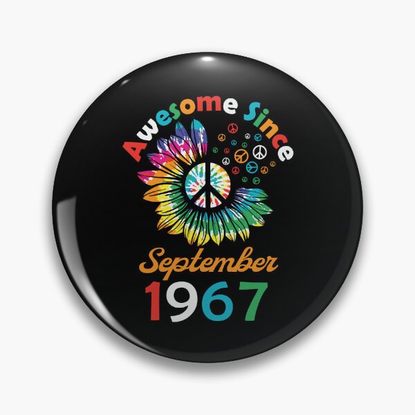 Item preview, Funny Birthday Quote, Awesome Since September 1967, Retro Birthday designed and sold by Estrytee.