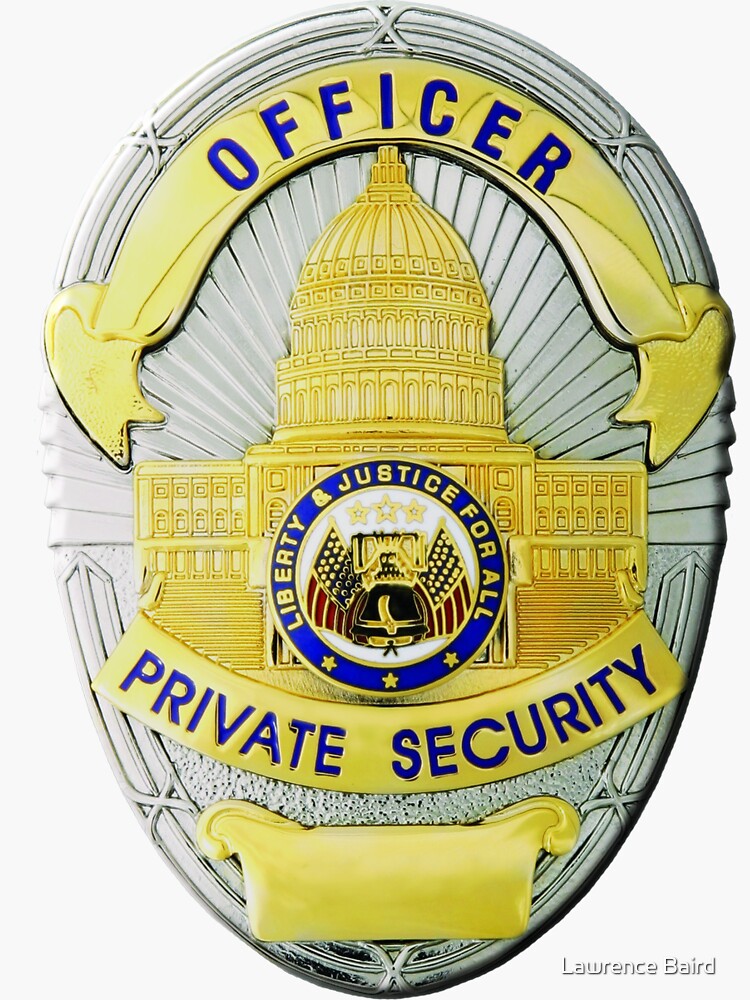 PRIVATE SECURITY OFFICER BADGE