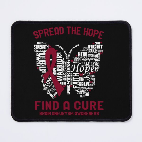 Item preview, Butterfly Ribbon Spread The Hope Find A Cure Brain Aneurysm Awareness designed and sold by Tadmab.