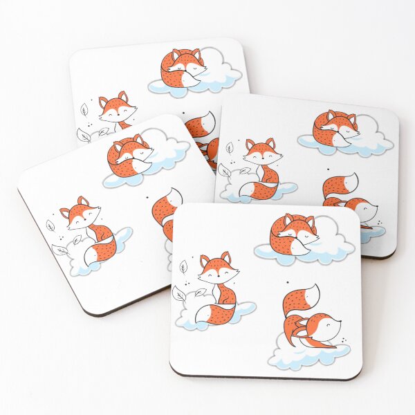 Item preview, Fox & cloud  designed and sold by Aneriso.