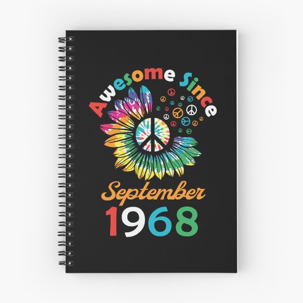 Item preview, Funny Birthday Quote, Awesome Since September 1968, Retro Birthday designed and sold by Estrytee.