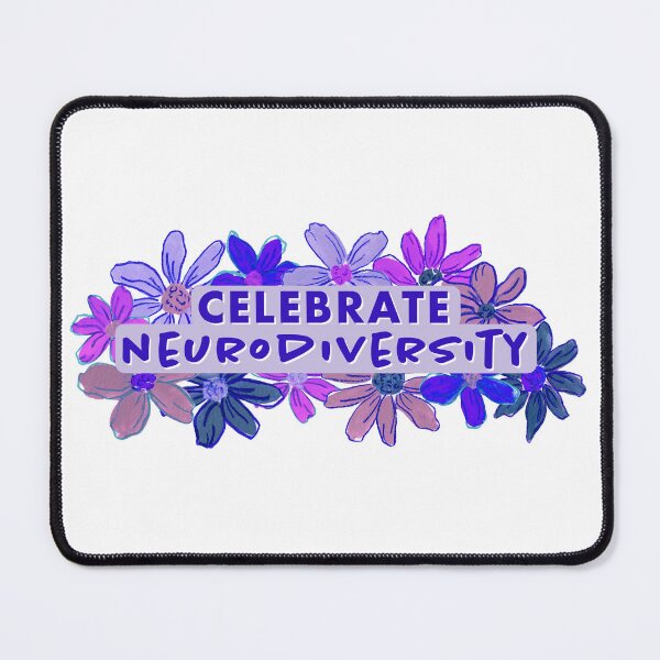 Item preview, Copy of Celebrate Neurodiversity - Blues designed and sold by Laura Jane Kirton.