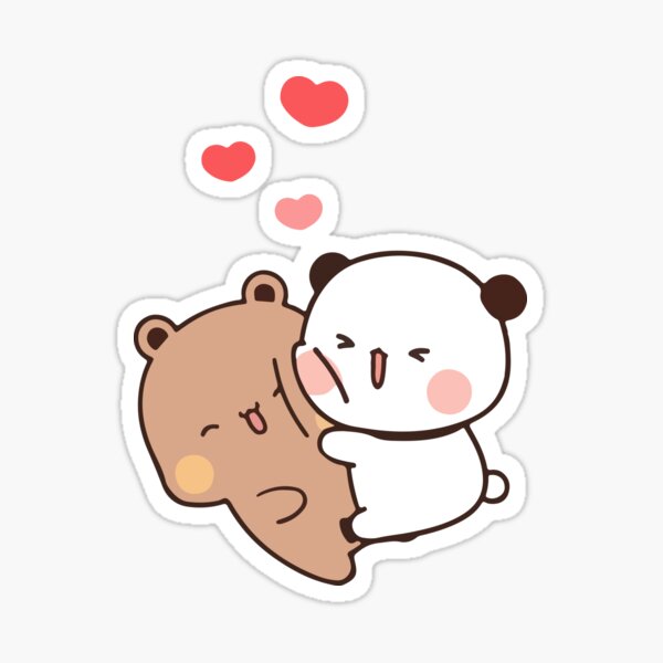 CUTE COUPLE | PANDA BEAR HUG