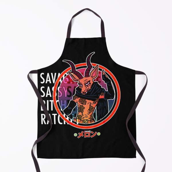 Item preview, BEASTARS ! SAVAGE SASSY BITCHY RATCHET MELON MASK T-SHIRT designed and sold by angsty-angst.