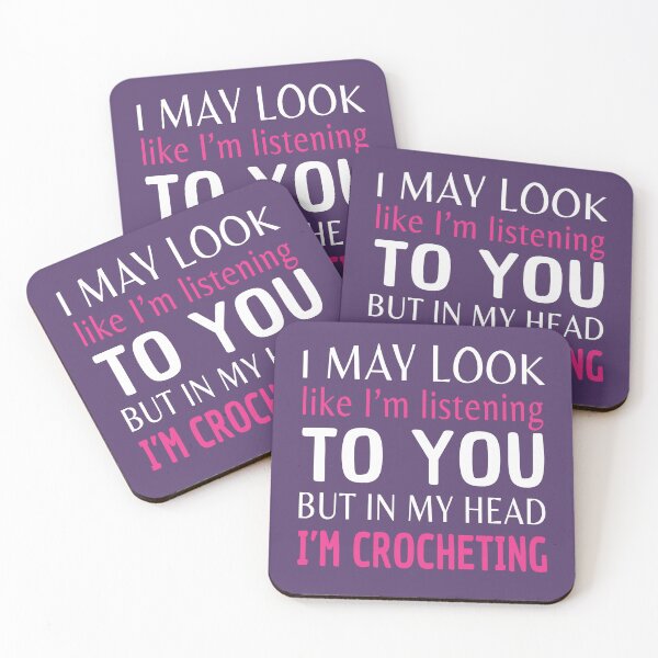Item preview, Crocheting Funny Quote Crochet Quote Crafts Sayings designed and sold by sillyquestions.