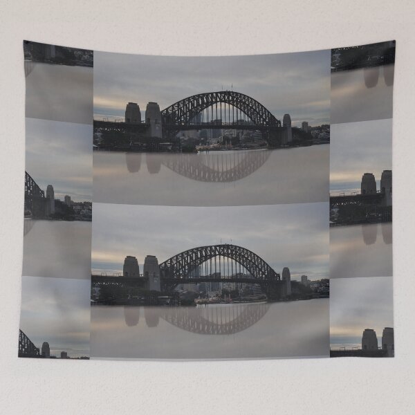 Item preview, Harbour Bridge Reflection, Sydney, Australia 2021 designed and sold by muz2142.