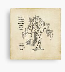 Winnie the Pooh - Friends Forever Canvas Print