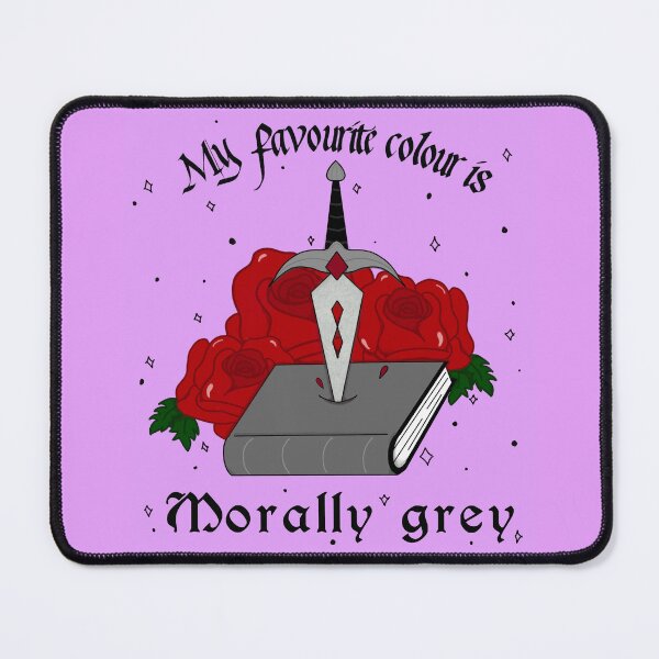 Item preview, Morally grey - purple designed and sold by Club Noodle.