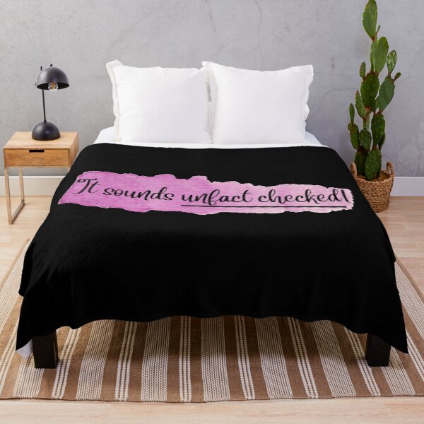 Item preview, Funny Fact Checking quote - It sounds unfact checked! designed and sold by LinniDesigns.