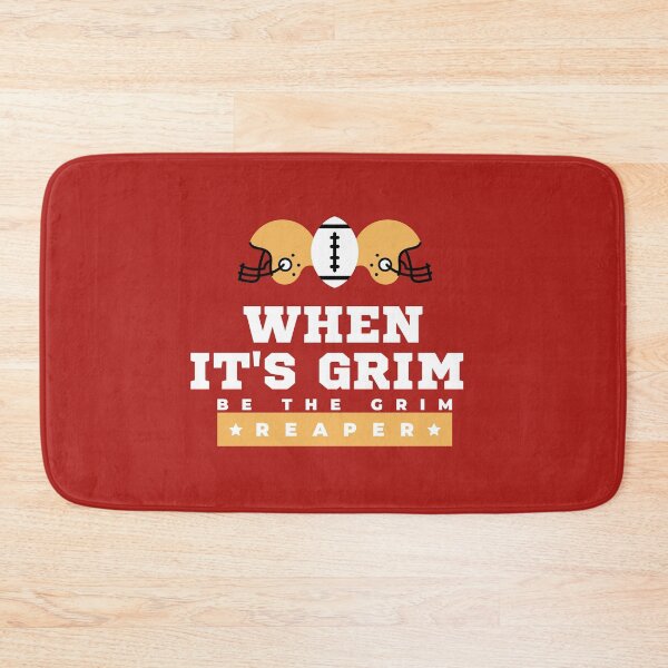 Item preview, When It's Grim Be The Grim Reaper Funny trending Football Quote designed and sold by SweetbeStore.