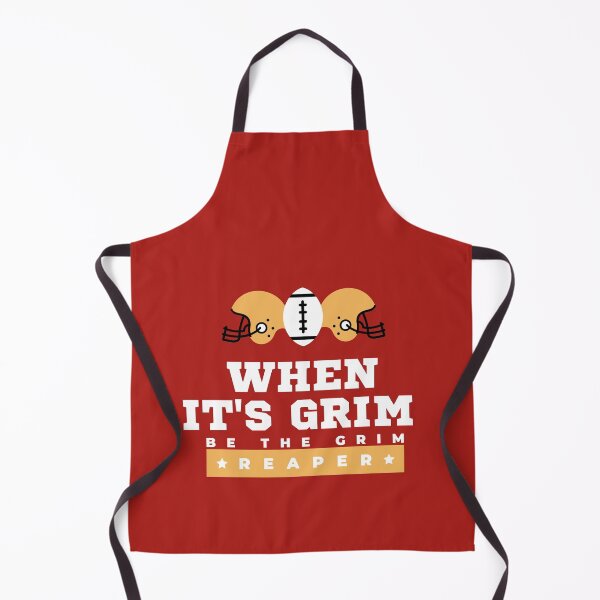 Item preview, When It's Grim Be The Grim Reaper Funny trending Football Quote designed and sold by SweetbeStore.