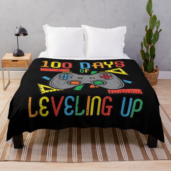 Item preview, Kids 100 Days Leveling Up Game Controller 100th Day School Gift designed and sold by ecomdesign.
