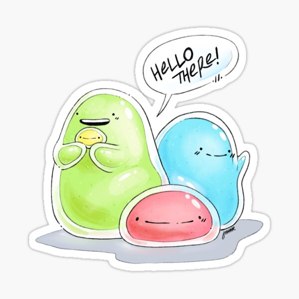 Hello There! Sticker