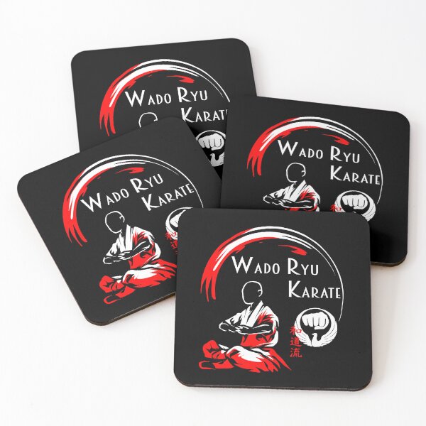 Item preview, Wado Ryu Karate Sensei Meditation - Budo Martial Arts Design designed and sold by Zanshin-Art.