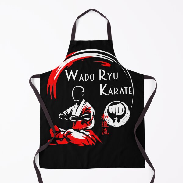 Item preview, Wado Ryu Karate Sensei Meditation - Budo Martial Arts Design designed and sold by Zanshin-Art.