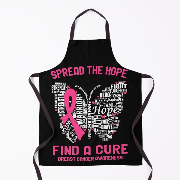 Item preview, Butterfly Ribbon Spread The Hope Find A Cure Breast Cancer Awareness designed and sold by Tadmab.