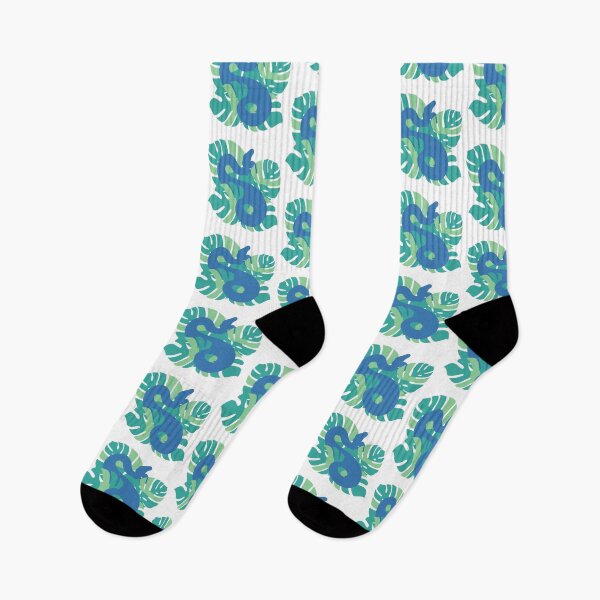 Item preview, Snake in Mystical Forest Colour Monstera Leaves designed and sold by Nerdynoods.
