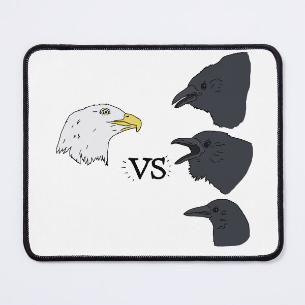 Item preview, Eagle vs Crows designed and sold by Thoughtopsy.