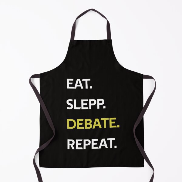 Item preview, Eat Sleep Debate Repeat designed and sold by rachidhaz.