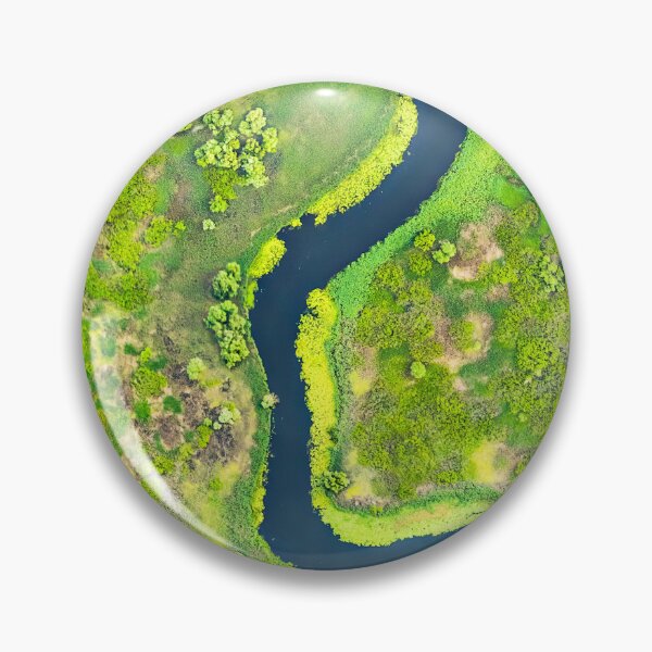 Item preview, Danube Delta canals aerial view designed and sold by Myartspace.