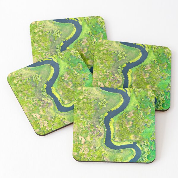 Item preview, Danube Delta canals aerial view designed and sold by Myartspace.