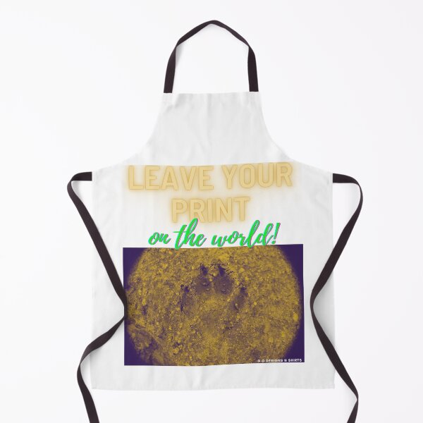 Item preview, Leave Your Print on The World designed and sold by ODesignsNShirts.