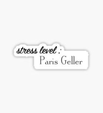 Stresslevel Sticker